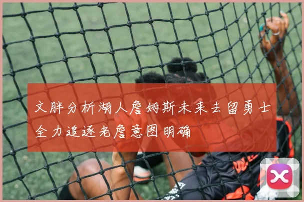 文胖分析湖人詹姆斯未来去留勇士全力追逐老詹意图明确